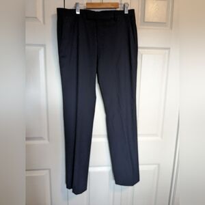 Kenneth Cole Reaction men's navy blue dress pants 34 x 32